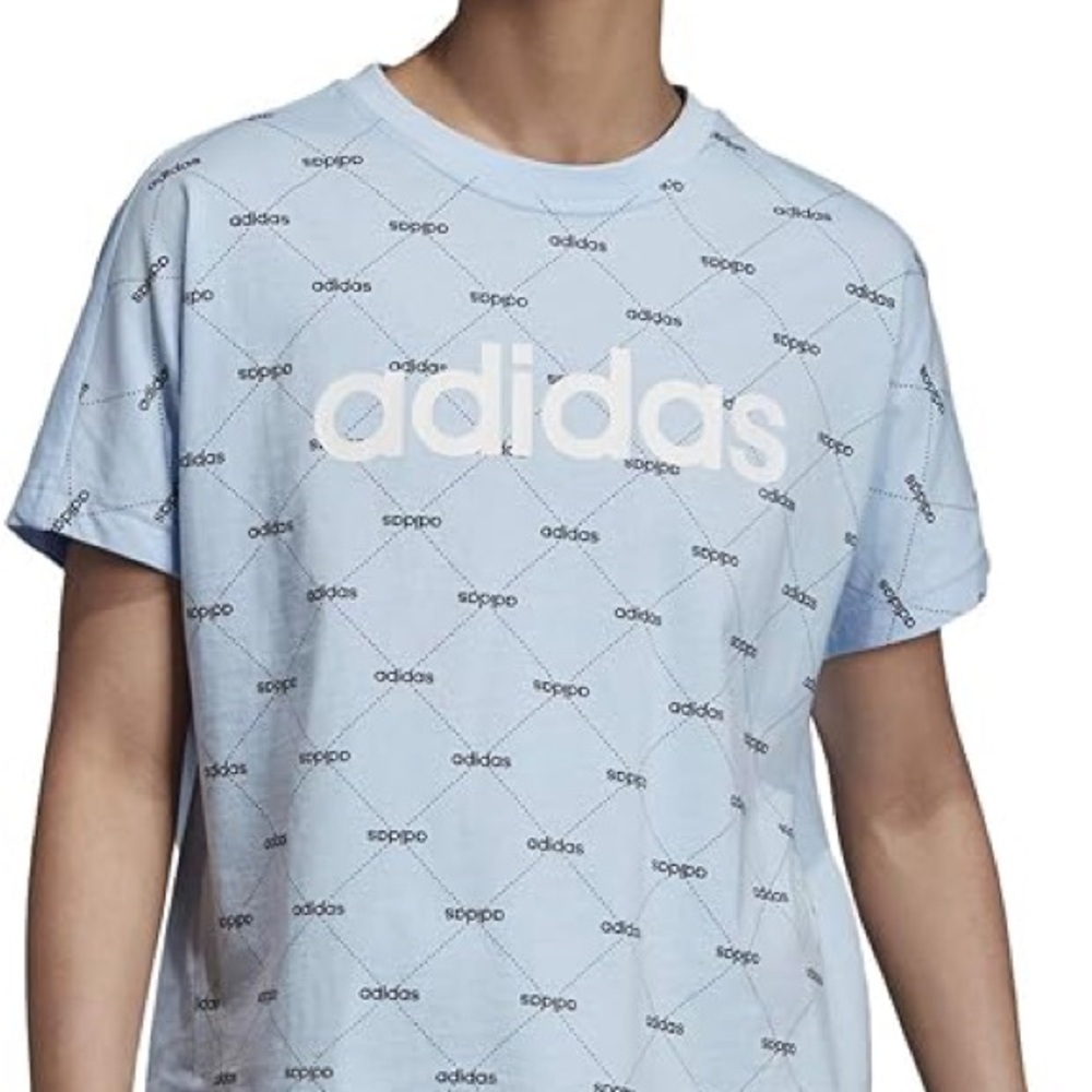Adidas All Over Logo Tee
